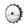 Paire de bandes de roulement haute adhérence pour chariot X2, X5 et X7 - GolfSpeed
