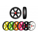Kit de 3 roues (avant/arrière) pour chariot de golf - Clicgear