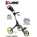 Chariot de golf manuel CUBE 3 roues - CUBE3