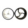 roue avant  (petite taille) à bande de roulement moulée - chariot X5 et X7 -  GolfSpeed