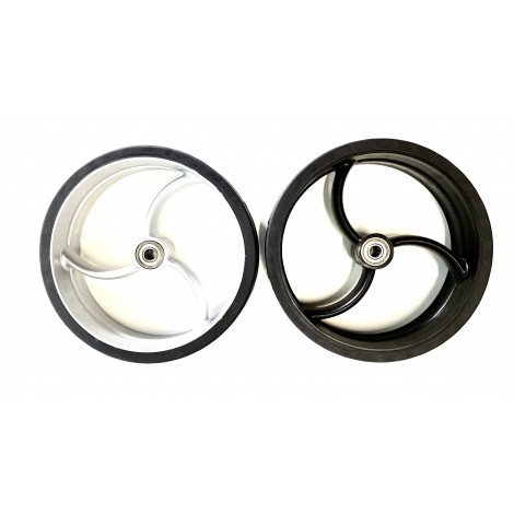 roue avant  (petite taille) à bande de roulement moulée - chariot X5 et X7 -  GolfSpeed