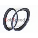 Bandes de roulement X2 (sans jante) en caoutchouc (paire) - GolfSpeed