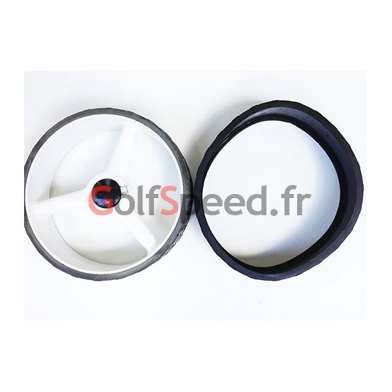 Bandes de roulement X2 (sans jante) en caoutchouc (paire) - GolfSpeed