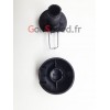 Clip de fixation + cache pour roue de chariot de golf X2 - GolfSpeed