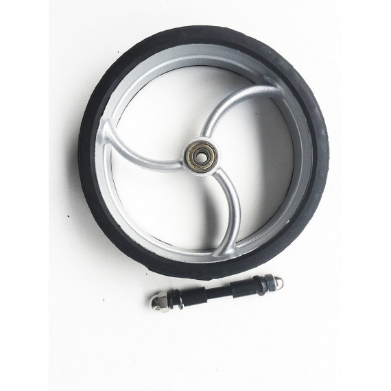 Sourcing Map Axe Roue Avant + Pignon Compteur Vitesse Pour Yamaha YBR125 - Frein Disque Métal