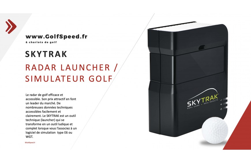 Skytrak, le radar de golf efficace