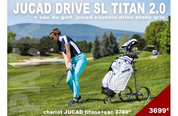 PACK Chariot Jucad drive SL titan 2.0 + sac captain drive